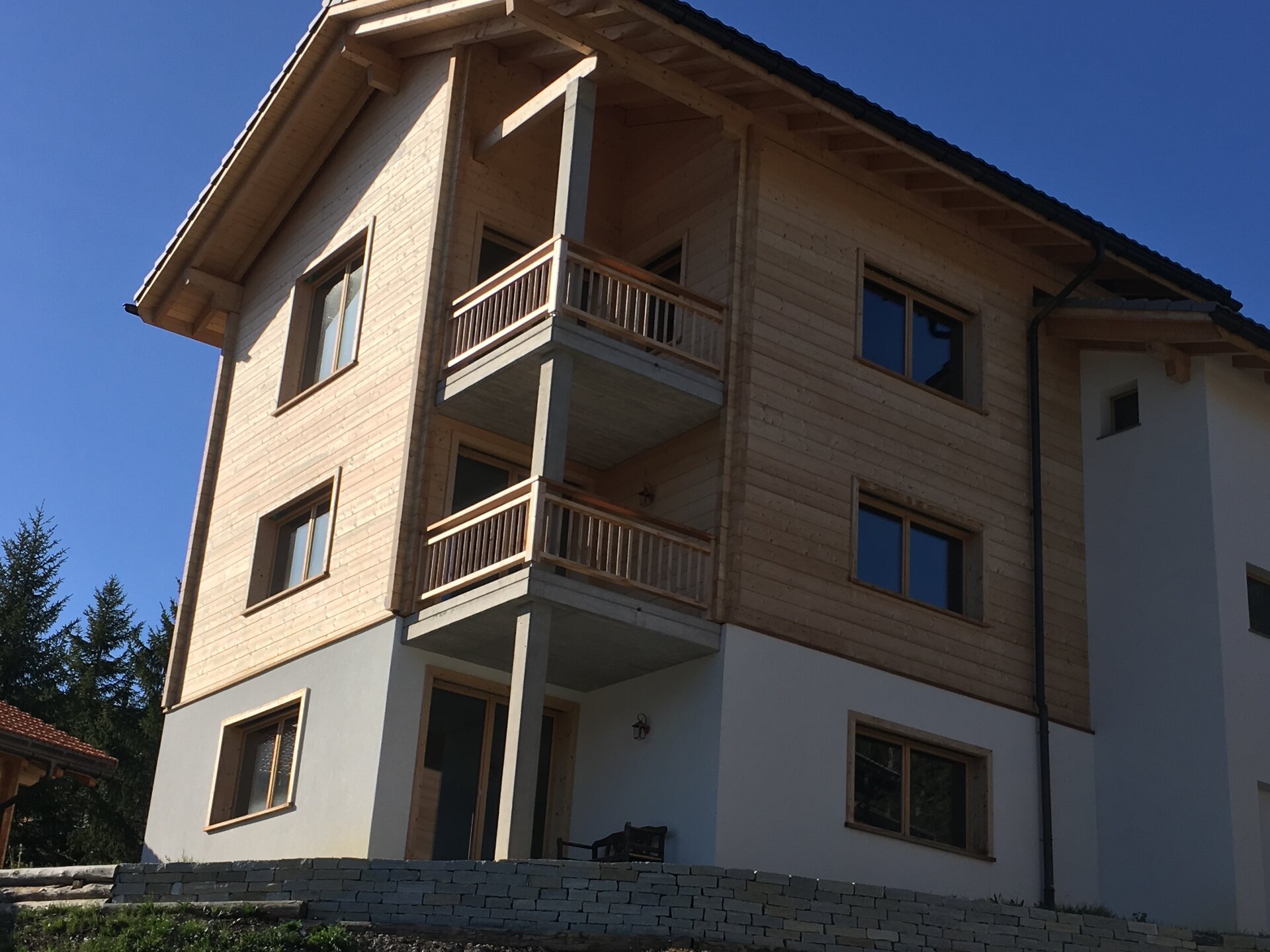 Eingang zur Erdgeschoss-Wohnung